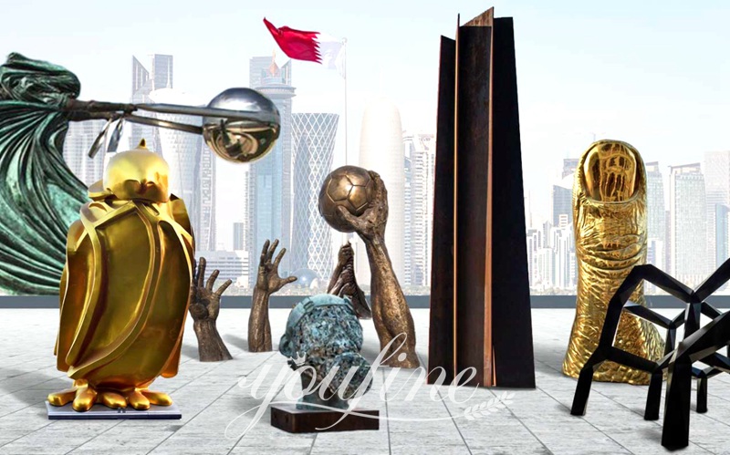 2022 FIFA World Cup Large Sculpture- Most Famous Qatar Art