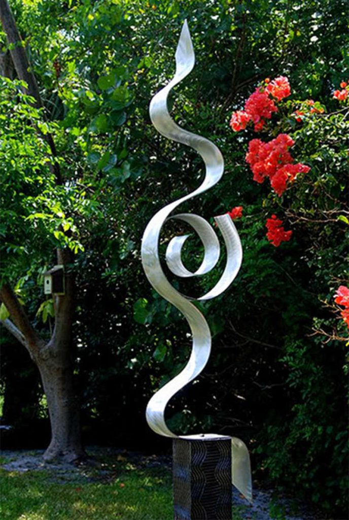 Contemporary Abstract Metal Art Sculptures Indoor Outdoor Decor CSS-903 ...