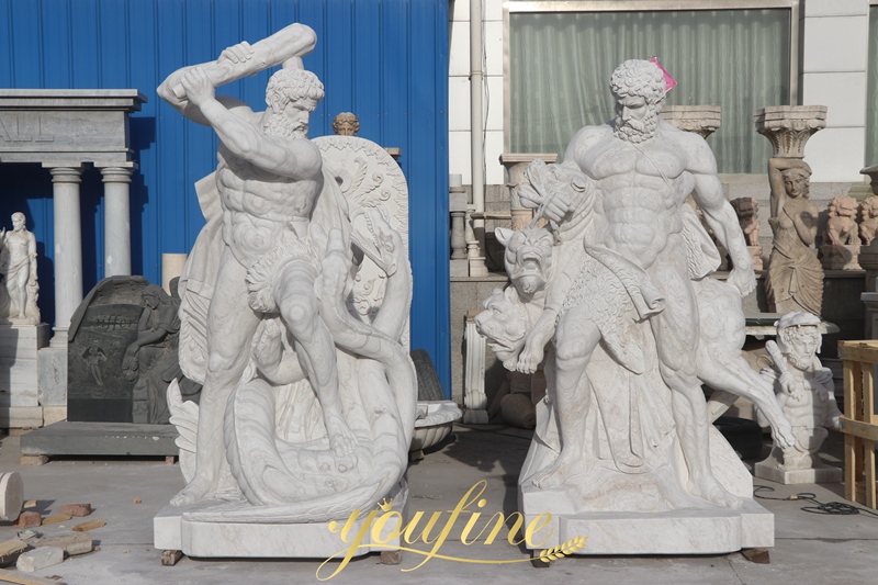 marble hercules statue