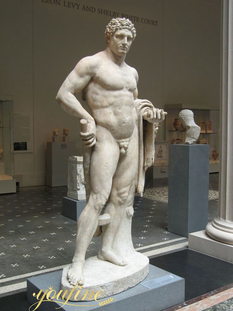 marble hercules statue