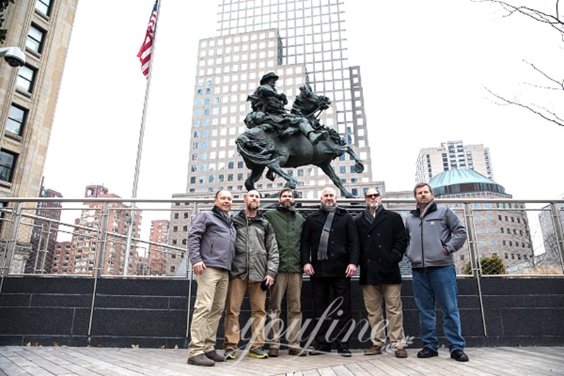 911 soldier statue-YouFine Sculpture