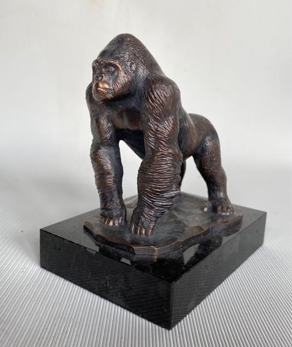 Bronze Gorilla, Chimp & Monkey Sculptures