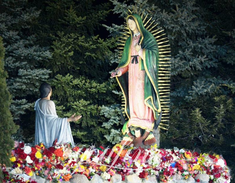 our lady of guadalupe statue outdoor-YouFine Sculpture