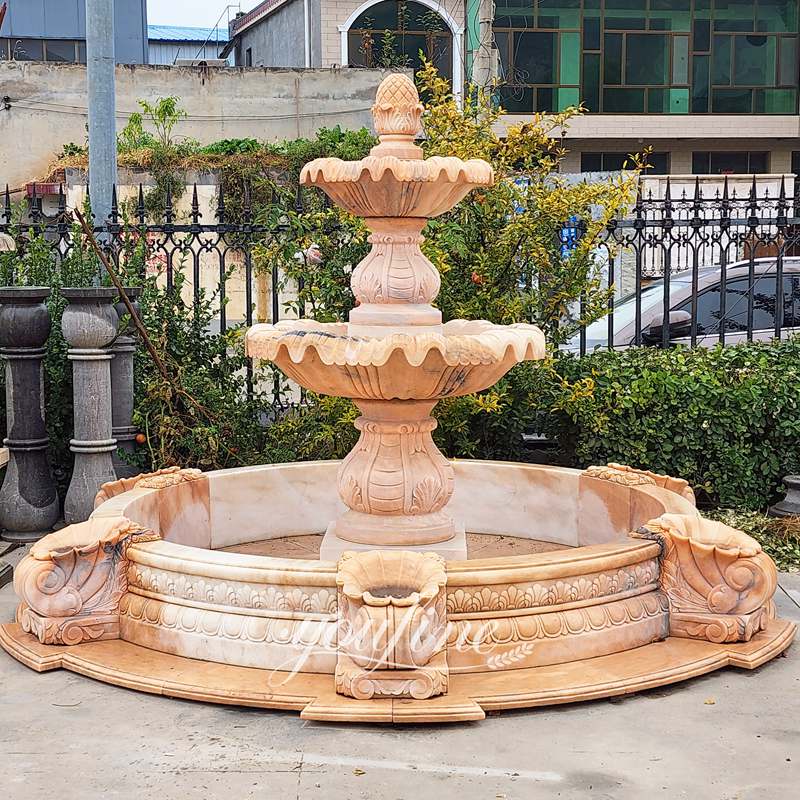 3-tiered garden fountain