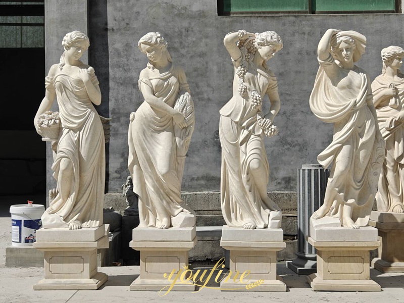 Goddesses of Four Seasons Statues