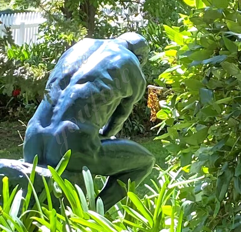 the Statue of The Thinker