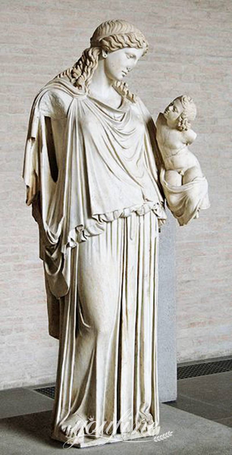 Eirene-greek-goddess-of-peace-and-Ploutos-YouFine Sculpture