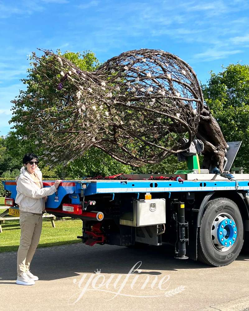 outdoor tree sculpture-YouFine Sculpture