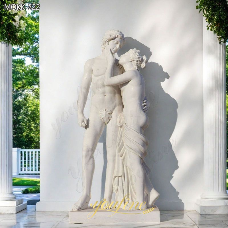 Life Size Marble Venus and Adonis Statue