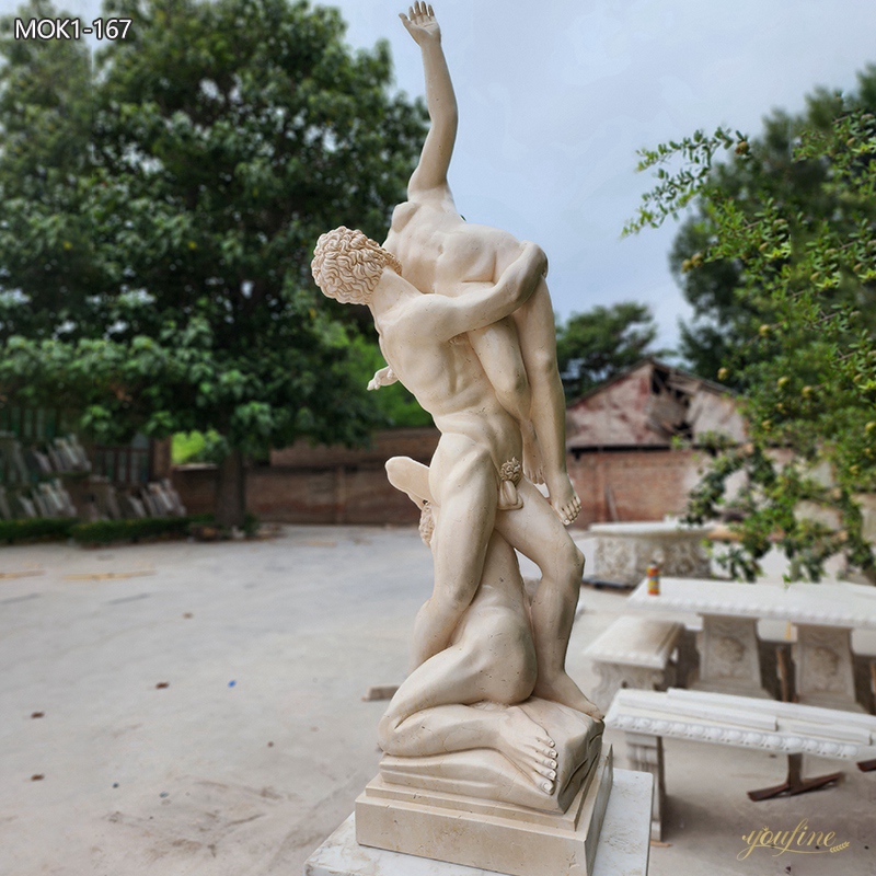 Marble Figurative Sabine Woman Sculpture Replica for Garden