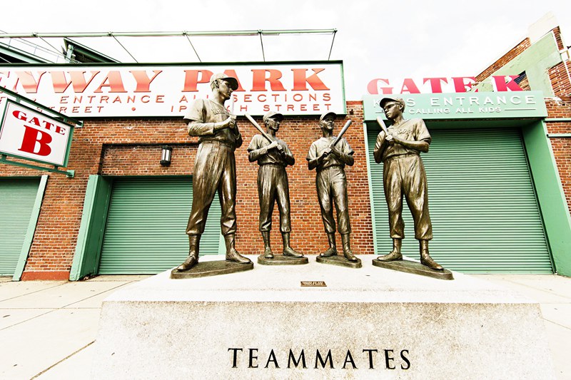 Gate E - Fenway Park Boston by Joann Vitali