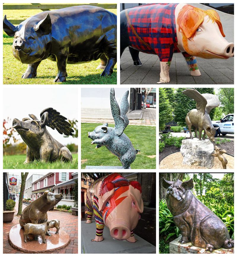 pig sculpture