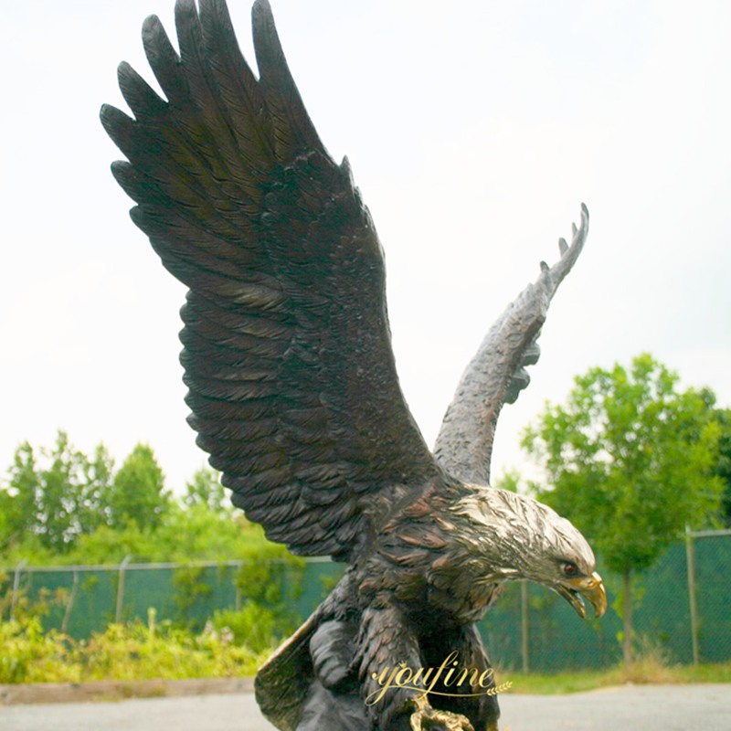 Life Size Bald Eagle Statue BOKK-342