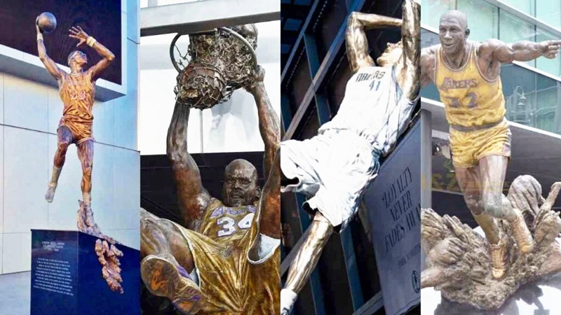 NBA Player Michael Jordan Statue Custom Memorial