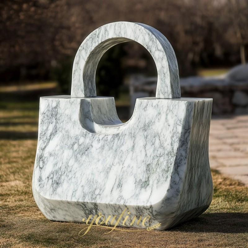 marble bag sculpture 20