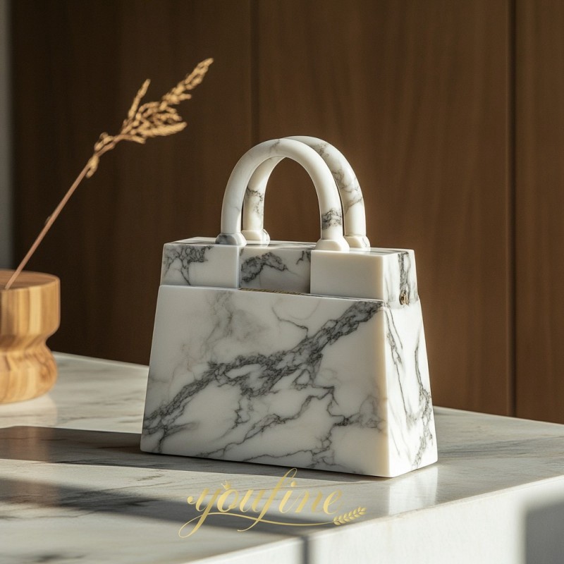 marble bag sculpture 9