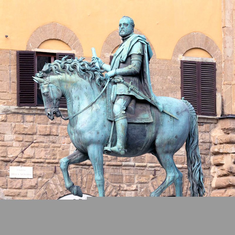 10.Equestrian Statue of Cosimo I