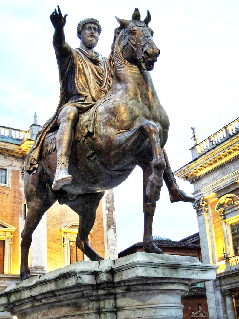 2.The Statue of Marcus Aurelius