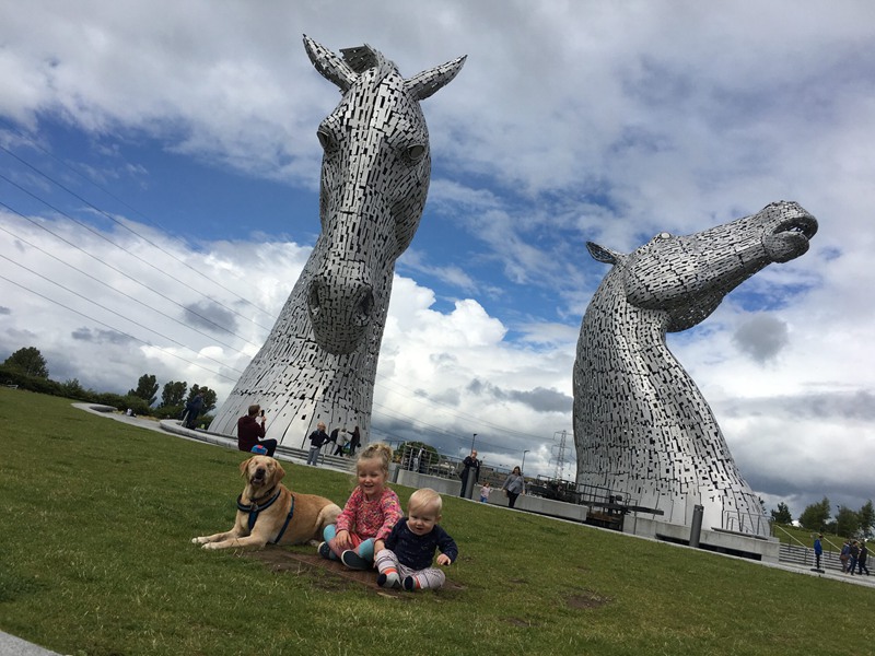 21.The Kelpies statue