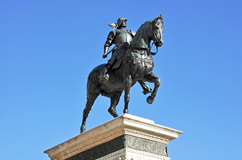 bronze Statue of Bartolomeo Colleoni