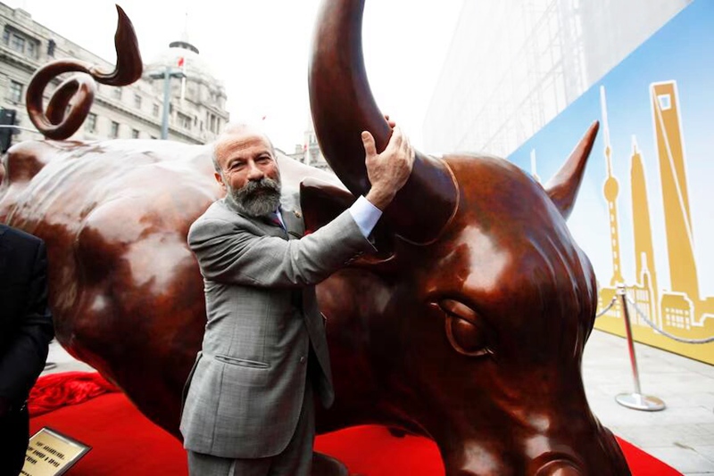 Australia replica of the Charging Bull