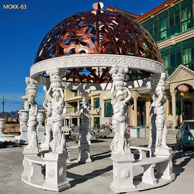 Outdoor Marble Maidens Gazebo