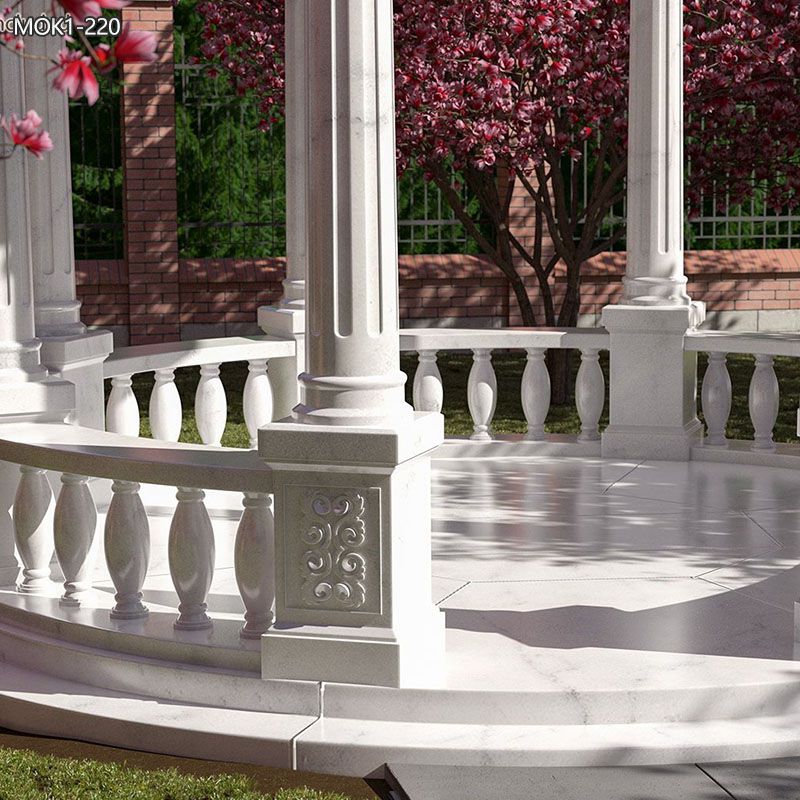 Affordable Big Marble Outdoor Garden Gazebo for Sale