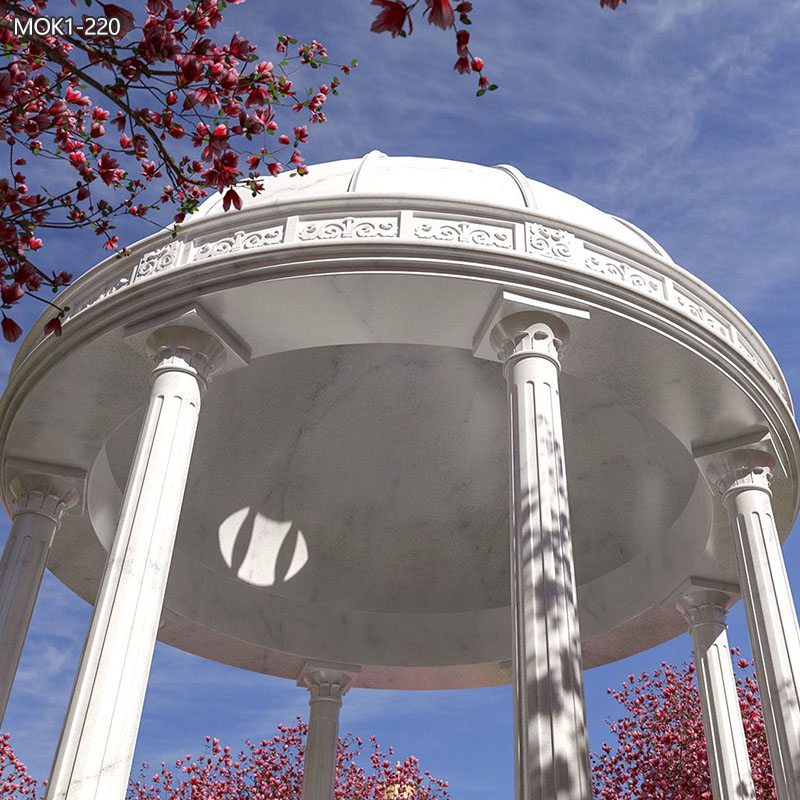 Affordable Big Marble Outdoor Garden Gazebo for Sale