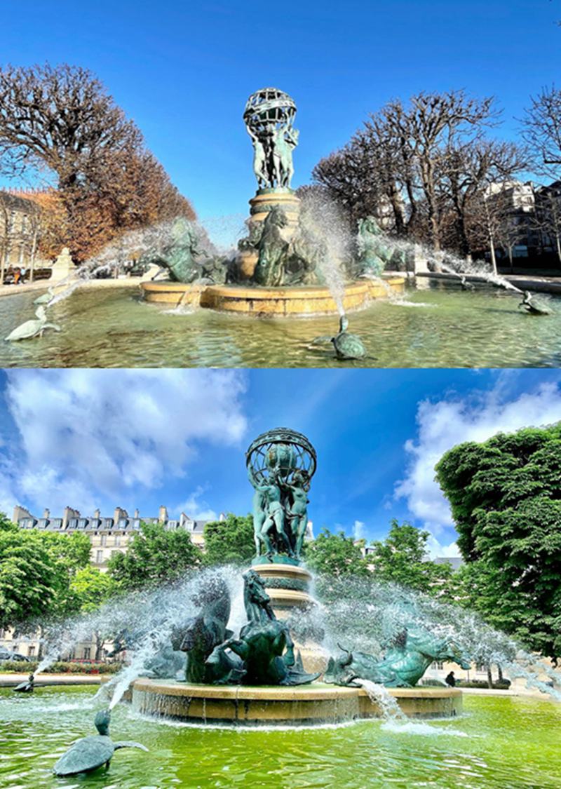 Fontaine Carpeaux bronze fountains for sale