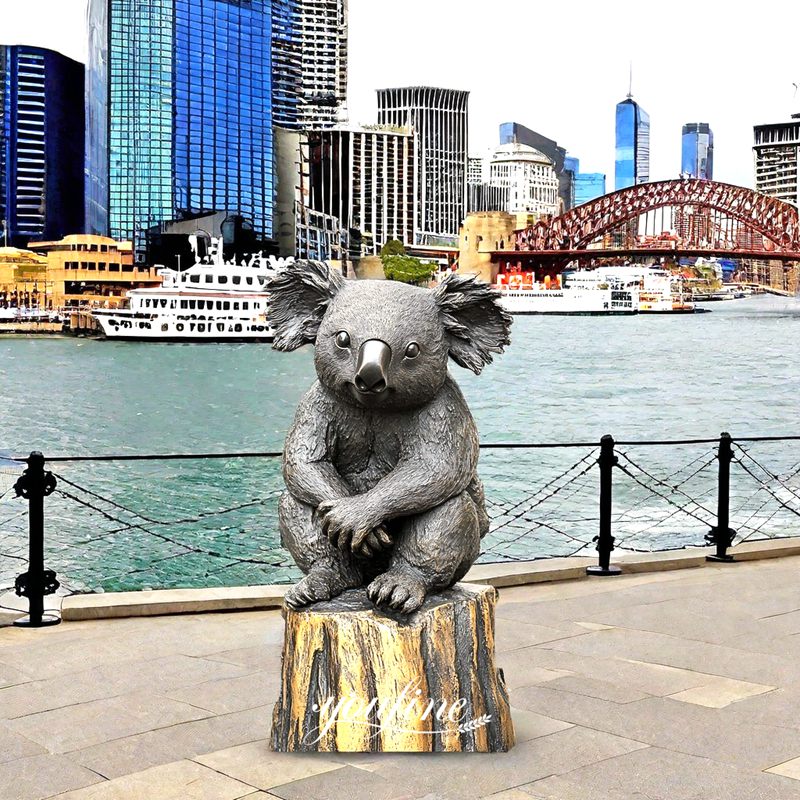 Life Size Australian Wildlife Bronze Koala Statue BOK1-565