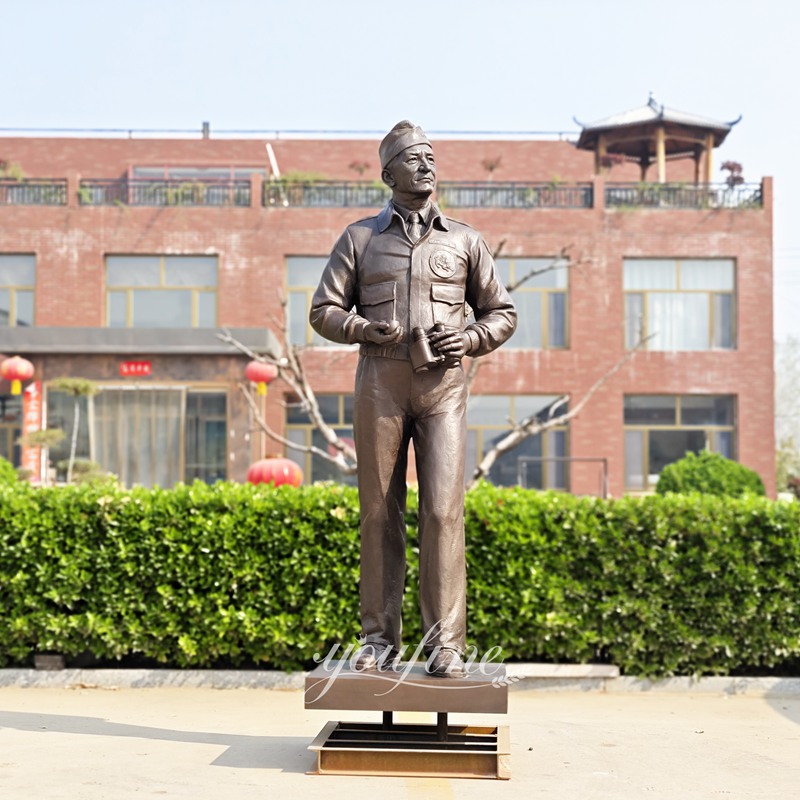 Chennault Bronze Sculpture