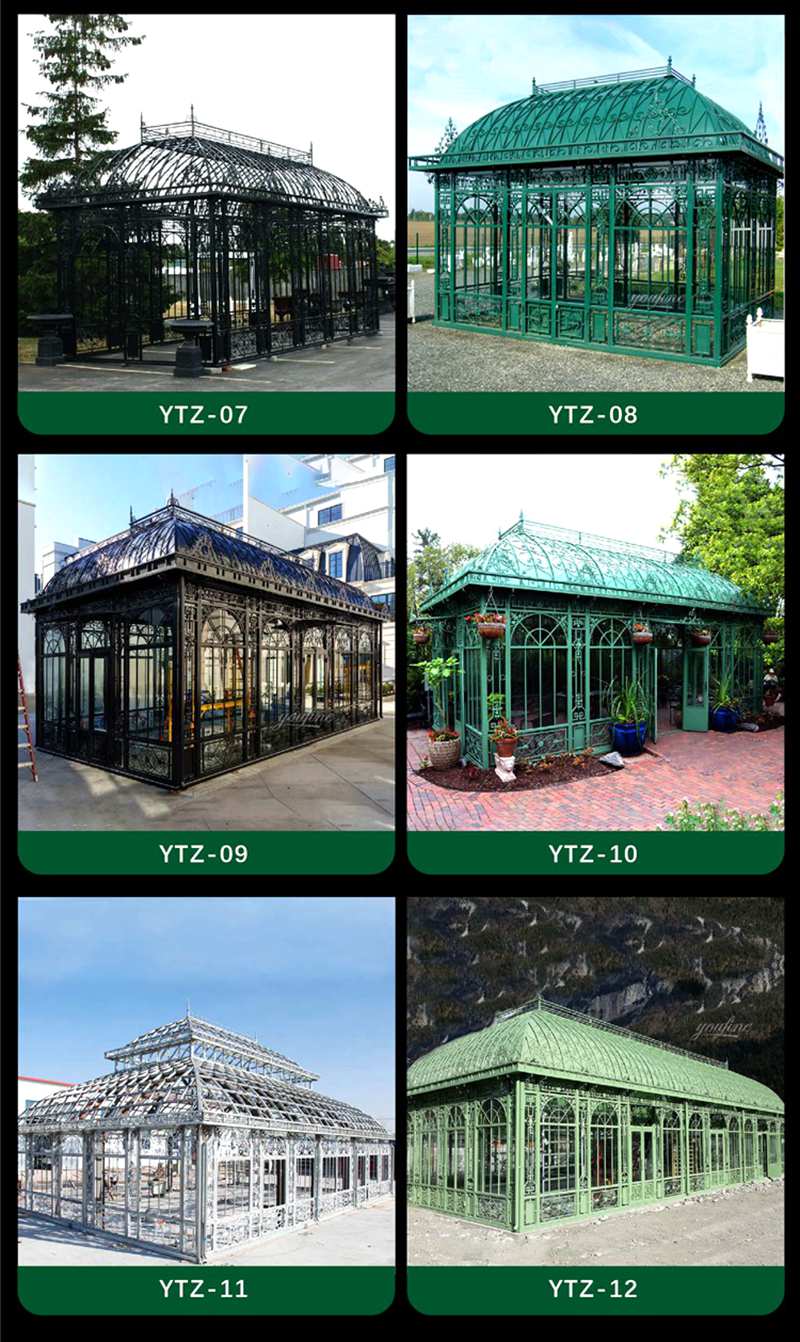 Wrought Iron Gazebo Designs