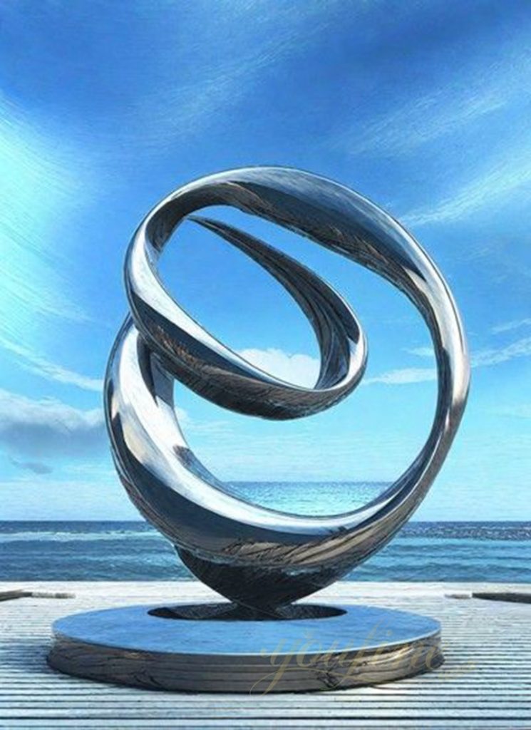 Contemporary Abstract Metal Outdoor Sculpture for Seaside - YouFine ...