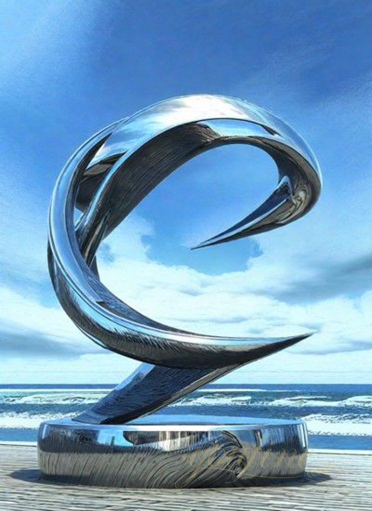 Contemporary Abstract Metal Outdoor Sculpture for Seaside - YouFine ...