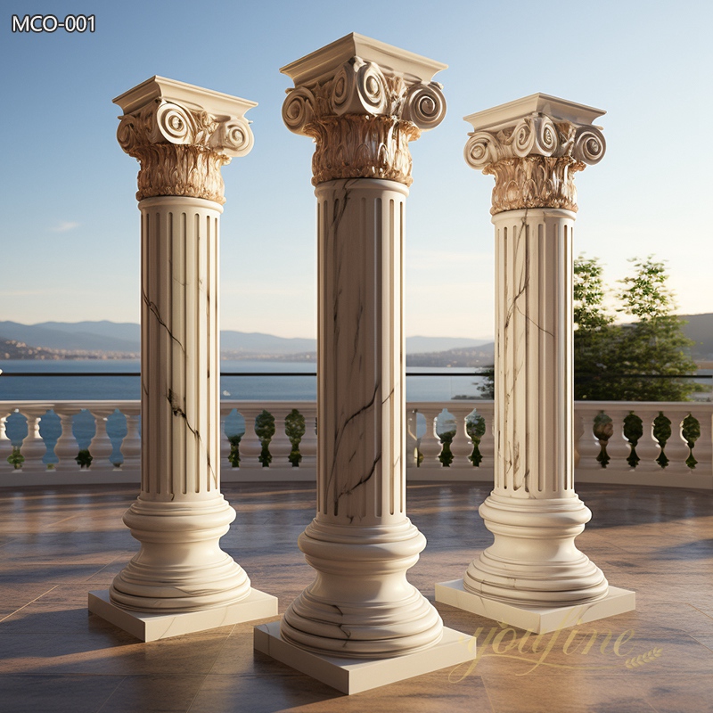 Timeless Roman Marble Columns from Supplier