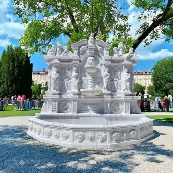 Marble Large Outdoor Wall Fountain