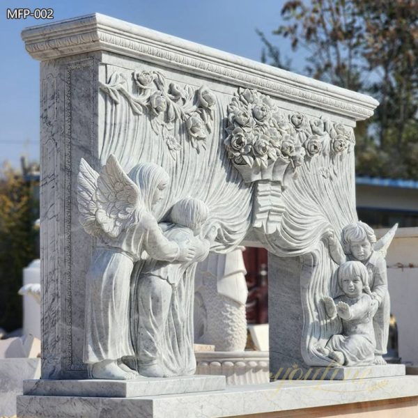 High Quality Custom Marble Fireplace Surround Supplier