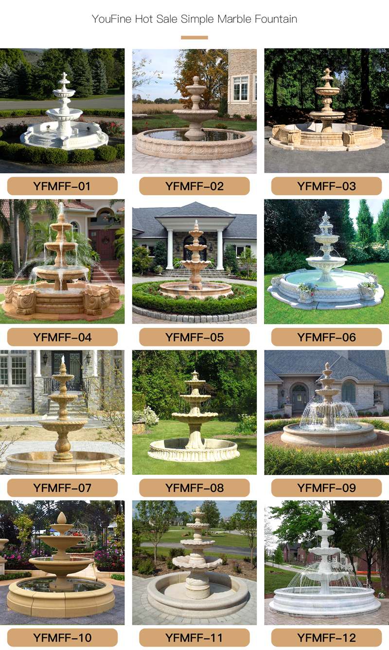 marble water fountain for sale