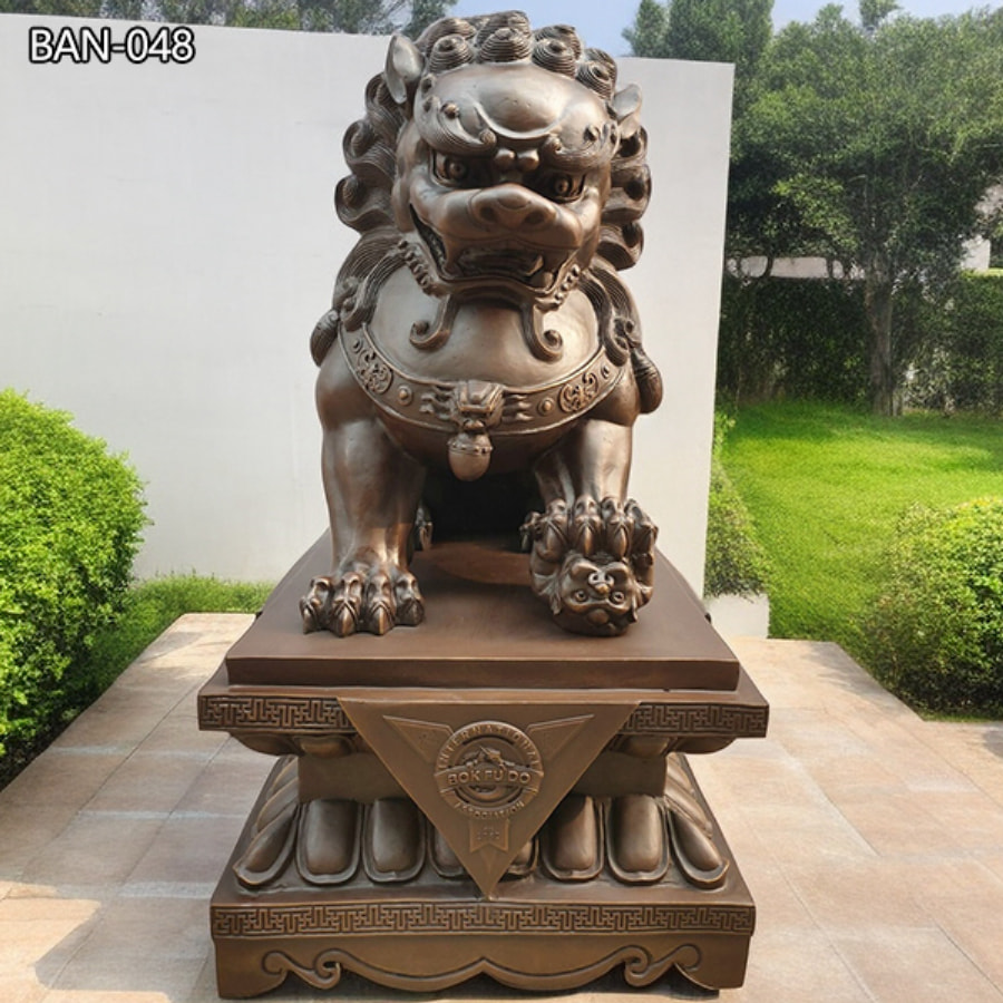 Bronze Foo Dogs Chinese art