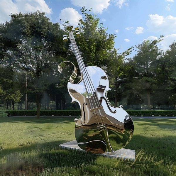 stainless steel music sculpture