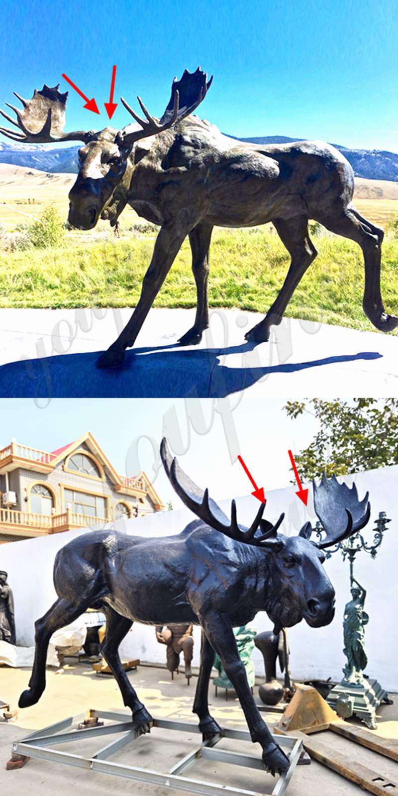 moose sculpture