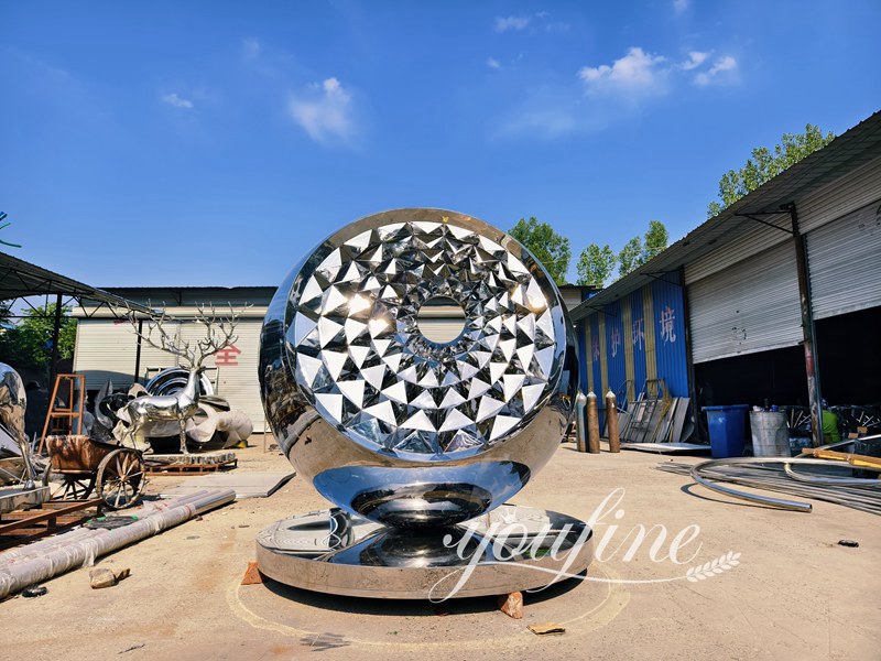 Large Modern Outdoor Sculpture for Sale SSA-034