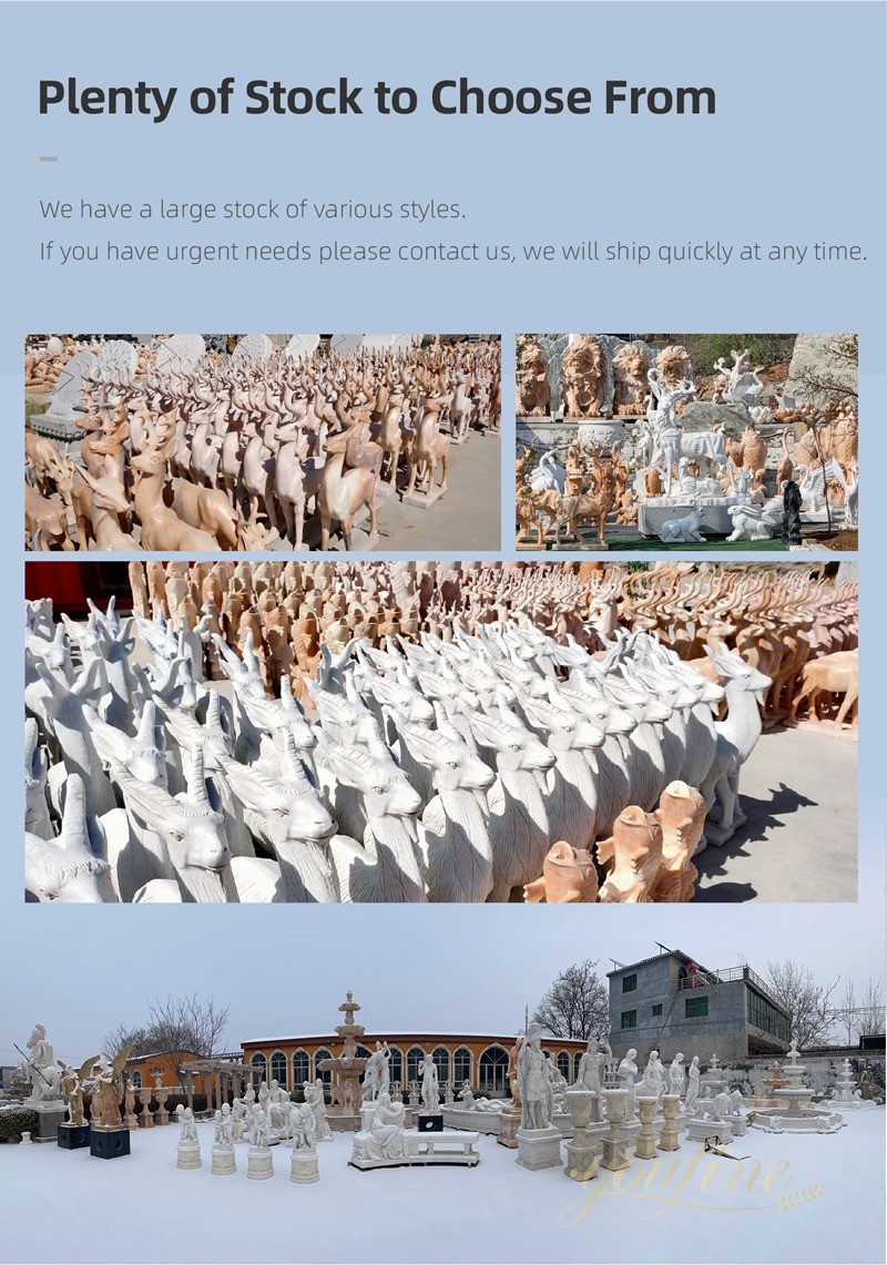 marble animal statue supplier - YouFine