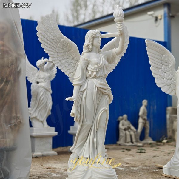 Marble-Angel-Holding-Torch-Statue-1