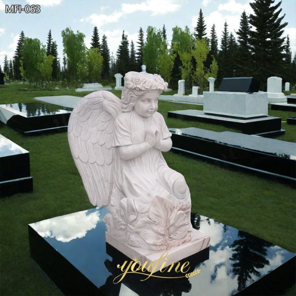 White-Marble-Angel-Cemetery-Statue-Memorial-for-Sale