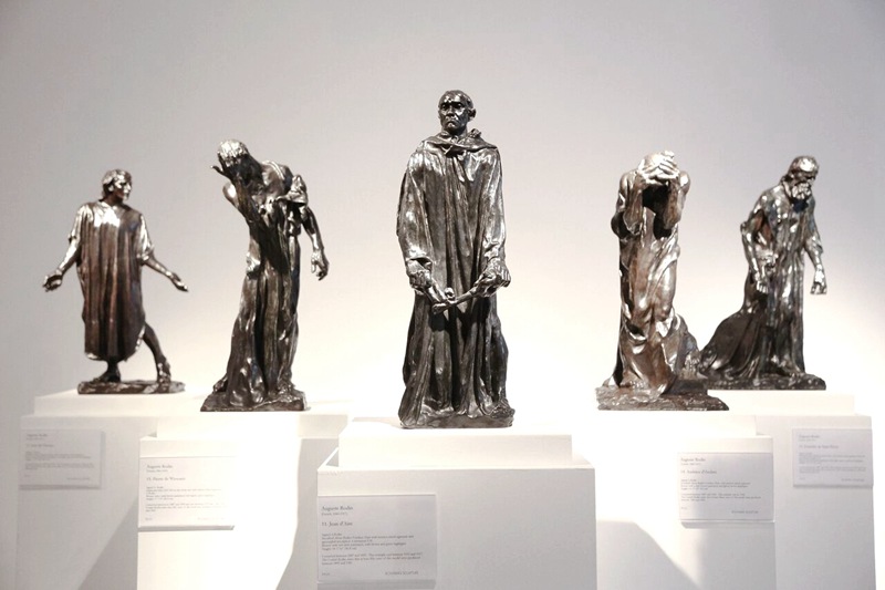 bronze rodin sculpture