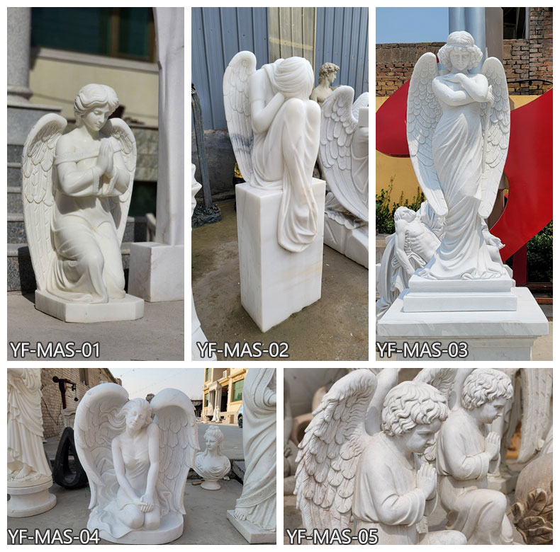 more-marble-angel-statues