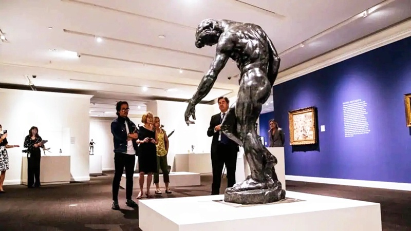 rodin bronze sculpture art