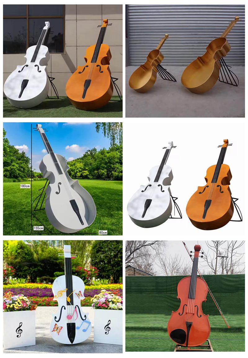 violin sculpture