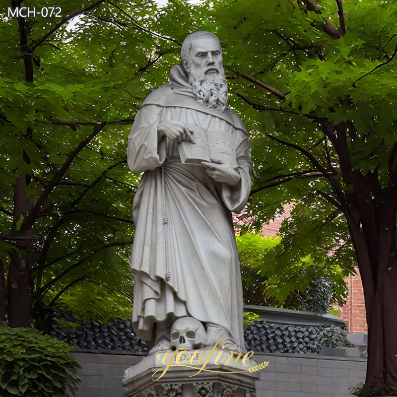 Marble Saint Maximilian Kolbe Statue Outdoor MCH-072